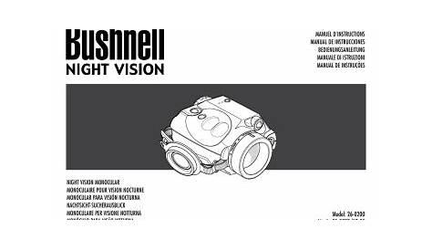 Bushnell 26-0200 Binoculars User Manual | Manualzz