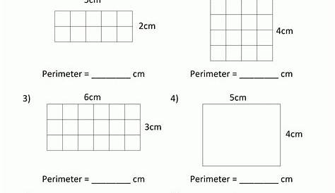 easy area and perimeter worksheet
