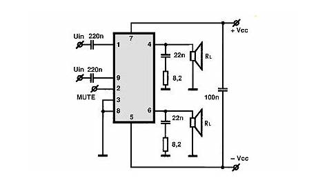 tda1524a circuit diagram