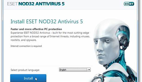 How to install NOD32 Antivirus
