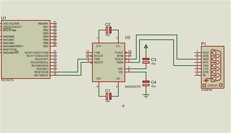 max232 ic circuit diagram
