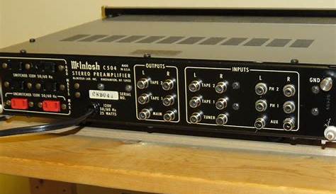 McIntosh C504 Preamplifier "Sold Photo #1211044 - US Audio Mart