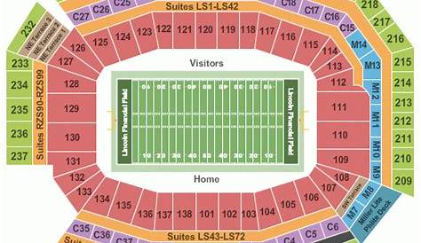 Philadelphia Eagles Stadium Seating Map | Awesome Home