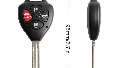 2X Fits 2009-2016 Toyota Venza Corolla Car Key Fob Keyless Entry Remote