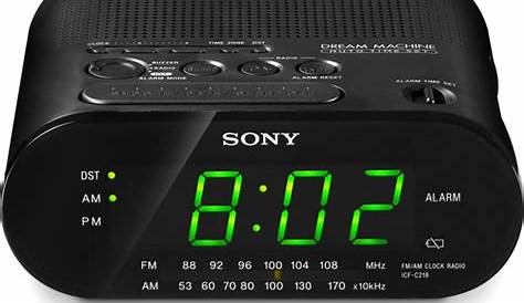 sony icf-c705 clock radio manual