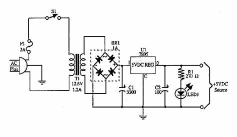 13.8 volt regulated power supply schematic diagram