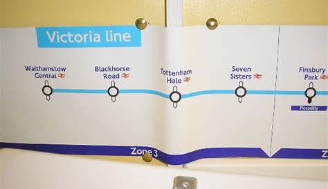 Victoria line car diagrams - 1990s