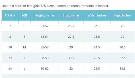 youth size chart to women's shoes