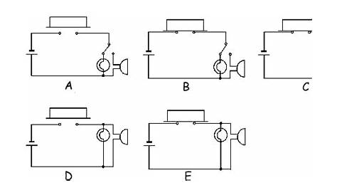 in the electric circuit diagram below possible locations