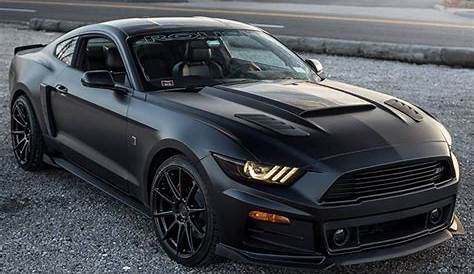 ford mustang matte black