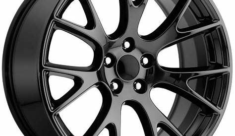 20 x9" Dodge Challenger SRT Hellcat Replica Wheels Tires Tpms Gloss