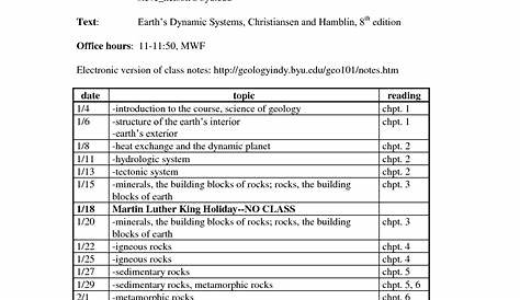 geologic time worksheets answers