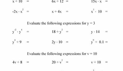 How do you evaluate algebraic expressions? - mccnsulting.web.fc2.com