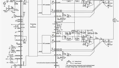 400W Subwoofer amplifer circuit ~ AmplifierCircuits.com