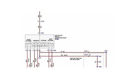 wiring harness ford power seat wiring diagram