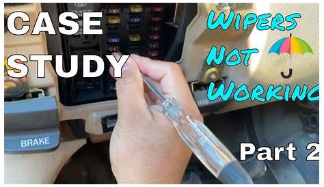 FORD F150 WIPERS NOT WORKING DIAGNOSIS & FIX PART 2 - YouTube