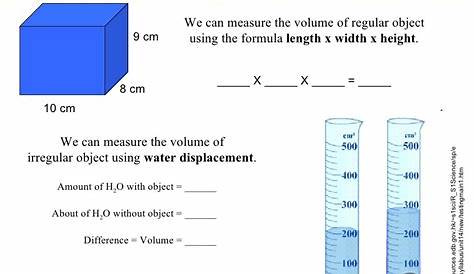 Measurement Mass Length Volume