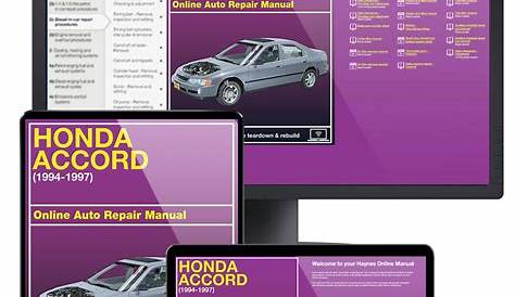 Repair Manuals & Guides For Honda Accord 1994 - 1997 - Haynes Manuals