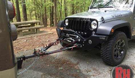 Flat Towing an ARB Deluxe Front Bumper - Jeep Wrangler Forum