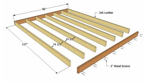 building a shed diagram