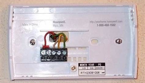 Old Honeywell Thermostat Wiring Diagram - Database - Wiring Diagram Sample