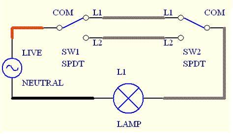 Two Way Light Switch Wiring