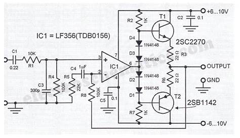 hifi headphone amplifier circuit diagram