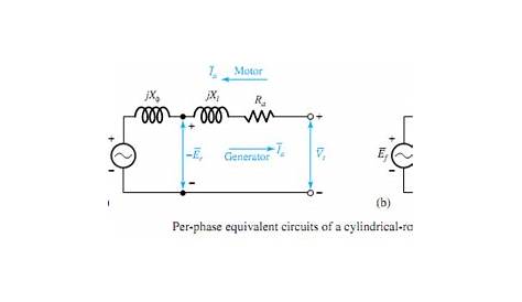 synchronous motor circuit diagram
