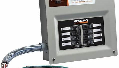 Amazon.com: Generac 6852 Home Link Upgradeable Transfer Switch Kit, 30