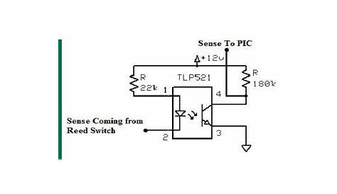 REED SWITCH AND CIRCUIT FOR TAKING THE SENSE FROM REED SWITCH TO PIC