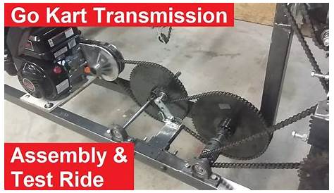 Go Kart Chain Transmission Part 3 - Assembly & Test Ride: The SMOG