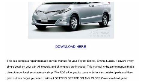 Toyota User Manual
