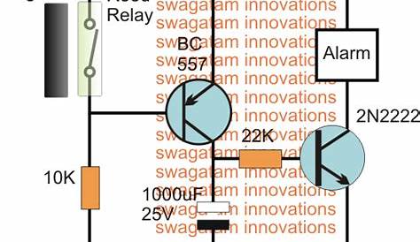 Door Security Alarm Circuit