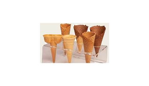 Size of ice cream cones