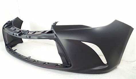 Front Bumper Cover For 2015-2017 Toyota Camry Primed | eBay