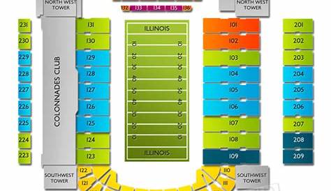 Memorial Stadium- IL Seating Chart | Vivid Seats