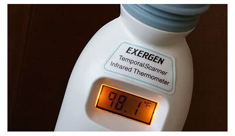 Exergen Temporal Artery Thermometer Review and Giveaway - Game On Mom