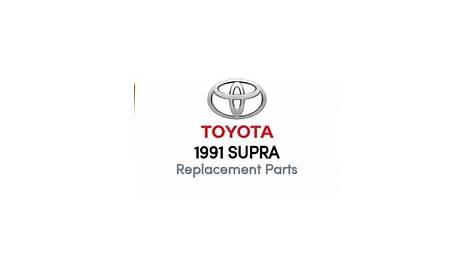 1991 Toyota Supra Replacement Parts | PartsAvatar