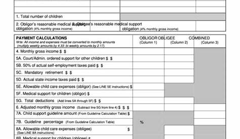 henry county child support worksheet georgia