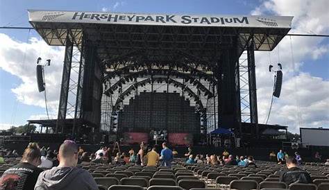 hershey park seating view