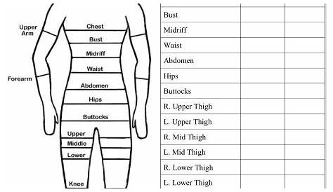 The 25+ best Body measurement chart ideas on Pinterest | Weight