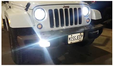 HIGH POWER LED BULBS FOR YOUR JEEP WRANGLER HEADLIGHT & FOG 4000 LUMENS