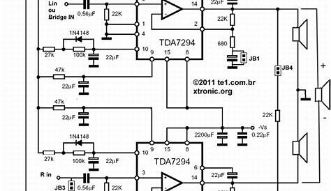 2.1 surround system circuit diagram