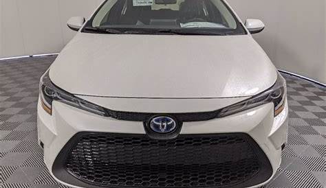 New 2021 Toyota Corolla Hybrid LE w/Blind Spot Monitor 4D Sedan FWD