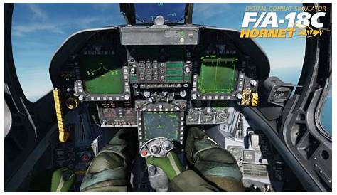DCS World: F/A-18C Hornet (2018) promotional art - MobyGames