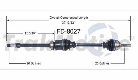 ford focus axle