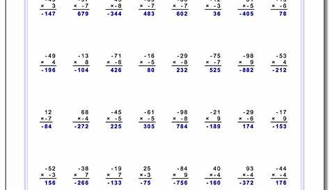 positive and negative worksheets