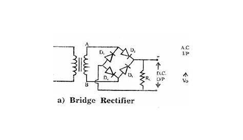 full wave bridge circuit diagram