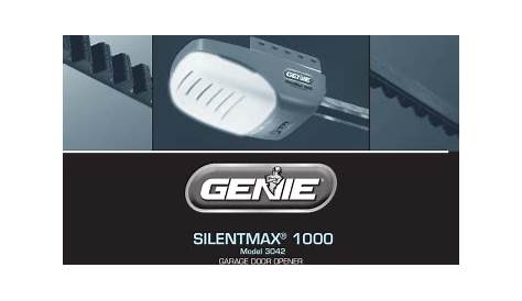 genie model 3024 manual