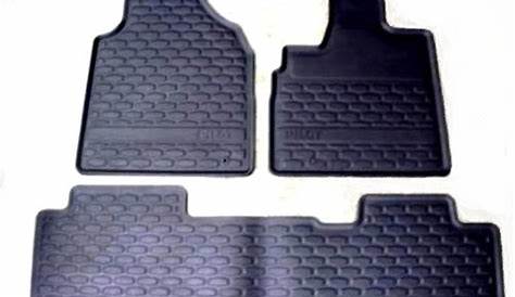 2011 honda pilot all weather floor mats oem